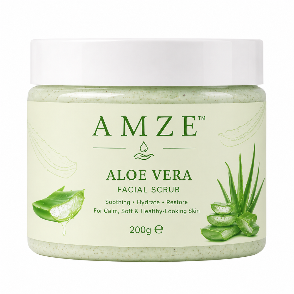 AMZE® Aloe Vera Facial Scrub