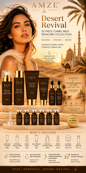 Desert Revival 22-Piece Camel Milk Skincare Collection