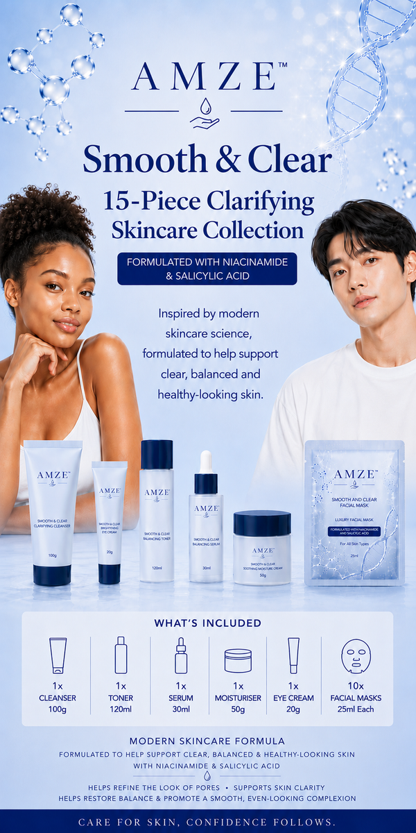 Smooth & Clear 15-Piece Clarifying Skincare Collection
