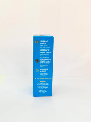 AMZE Hydration Serum 30 ml – packaging benefits and warnings