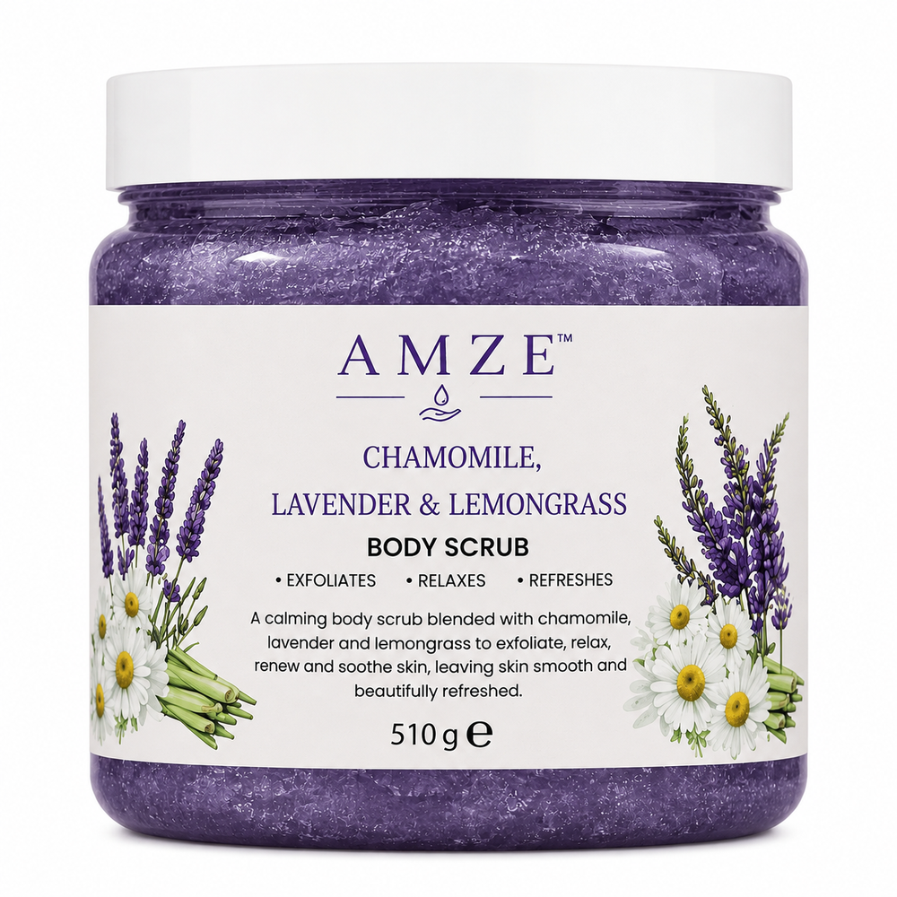 AMZE® Chamomile, Lavender & Lemongrass Body Scrub