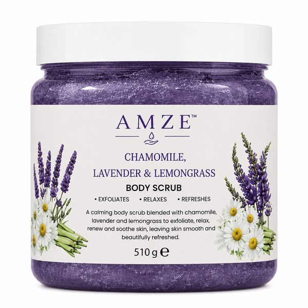 AMZE® Chamomile, Lavender & Lemongrass Body Scrub